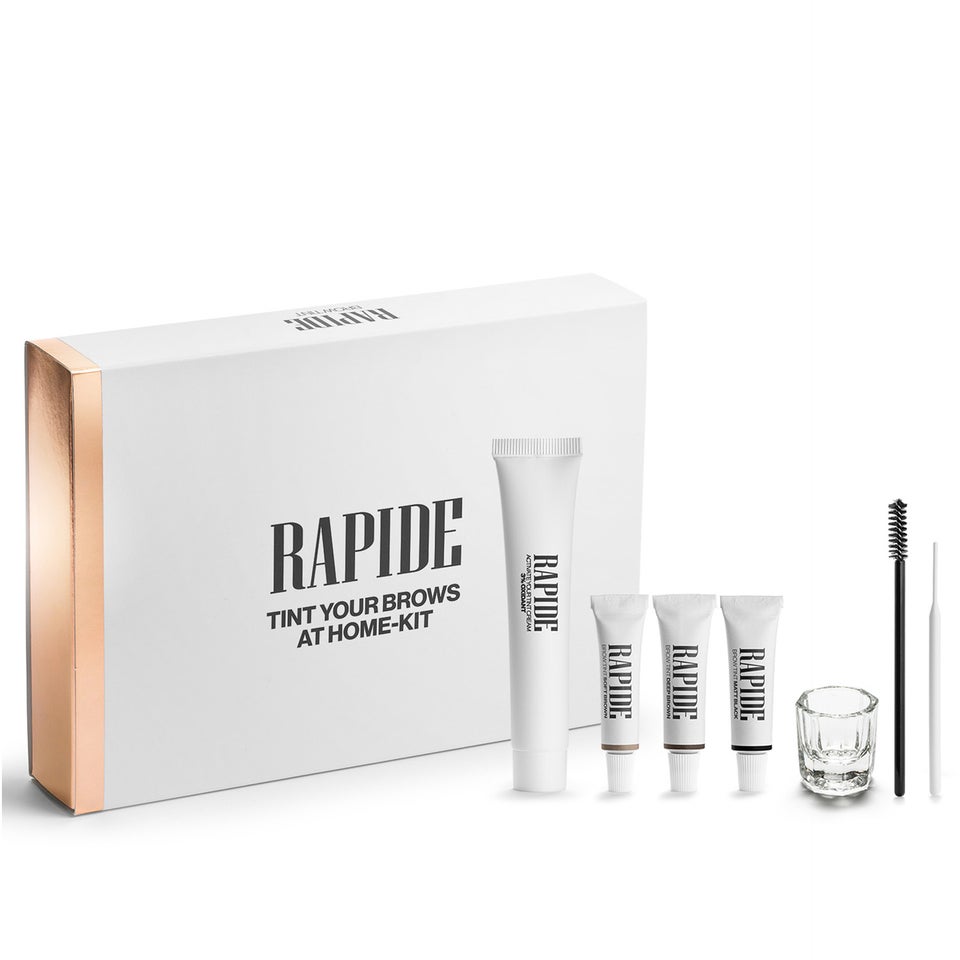 Brow Tint Kit Soft Brown, Deep Brown, Matt Black