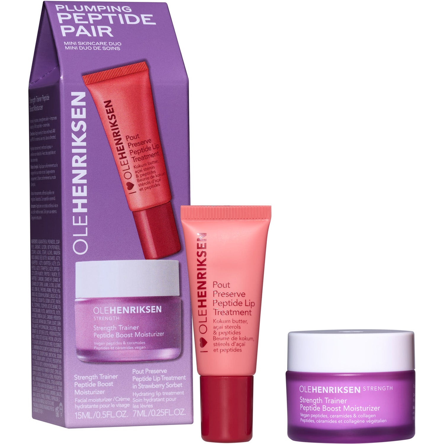 Ole Henriksen Plumping Peptide Pair Mini Set Skincare Duo ansiktskräm & serum dam