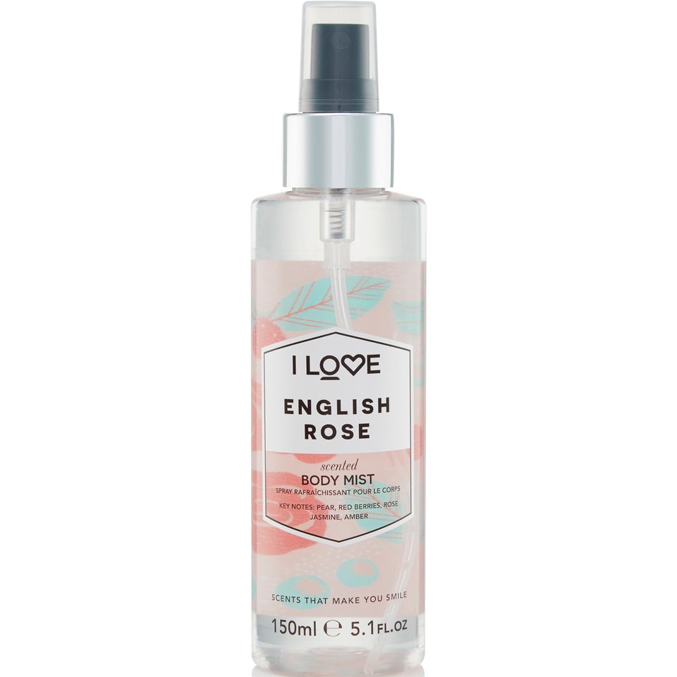 English Rose Scented Body Mist