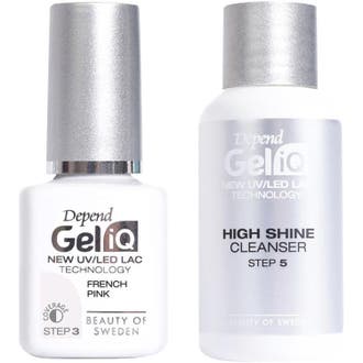 Gel IQ French Pink & High Shine Cleanser Set