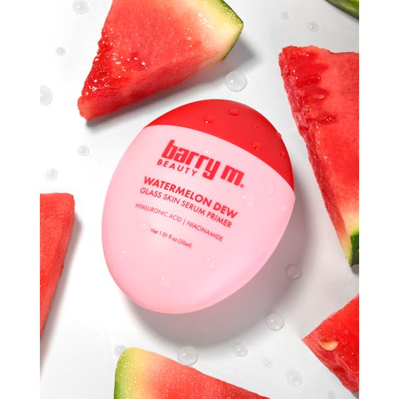 Watermelon Dew Glass Skin Serum Primer Clear