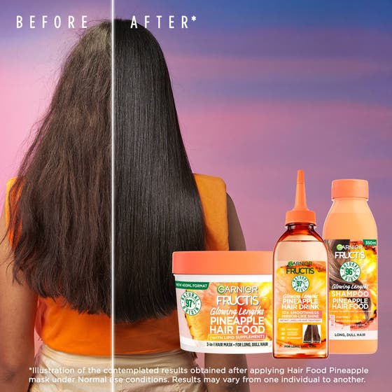 Fructis Hair Drink Pineapple Lamellar Treatment