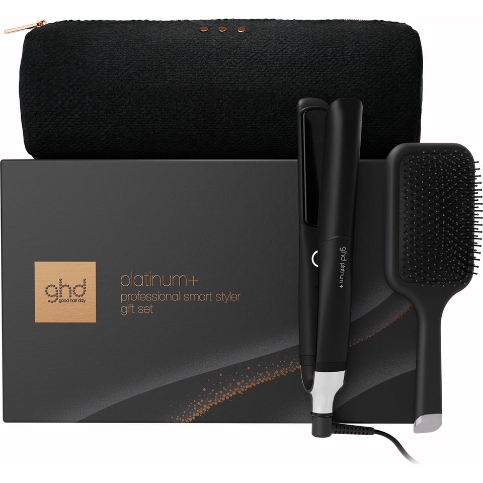 Platinum+ Hair Straightener Festive Gift Set in Black 1 pcs