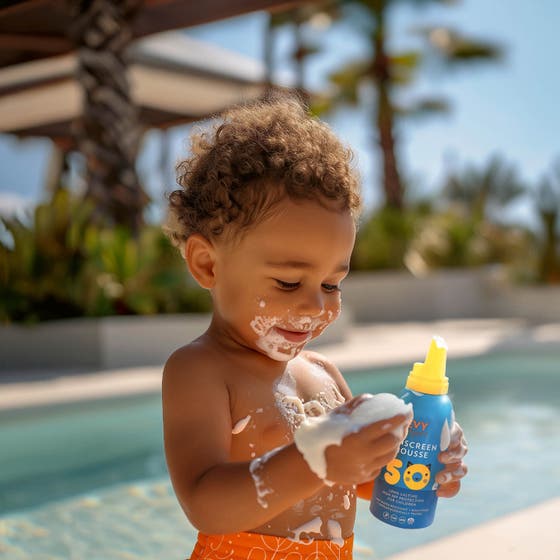 Sunscreen Mousse For Kids SPF50