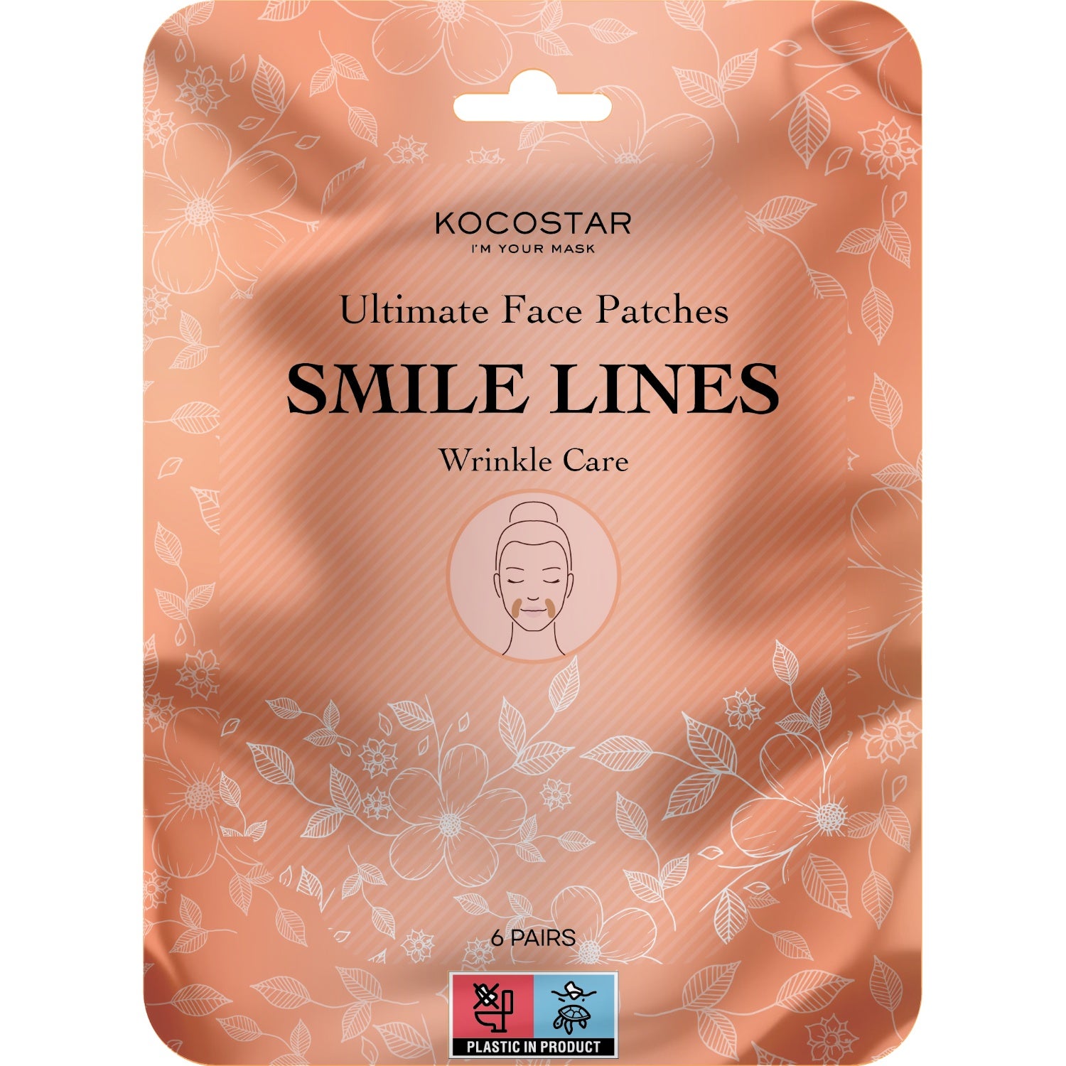 Kocostar Ultimate Face Patches Smile Lines 6 pcs