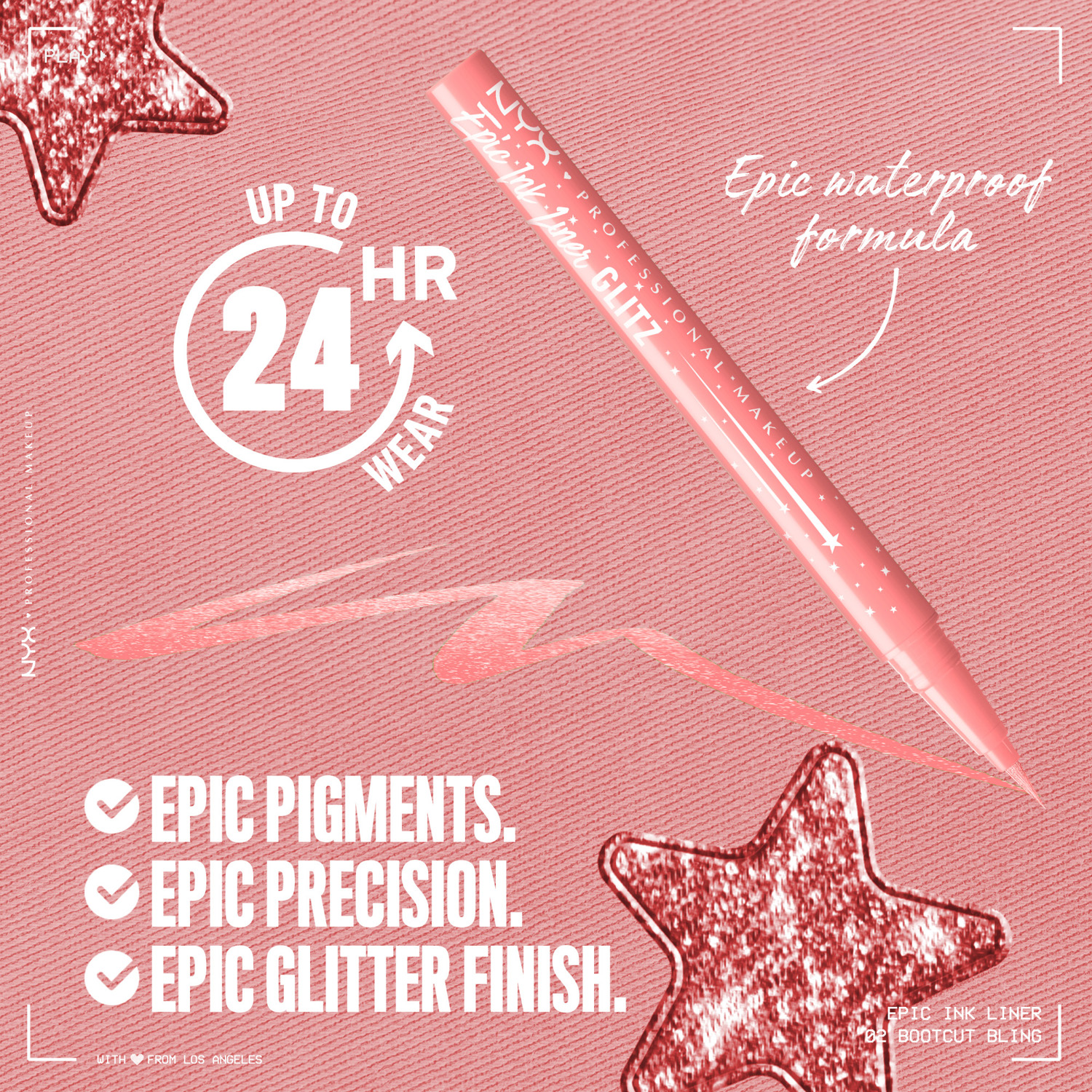 Epic Ink Liner Glitz Waterproof