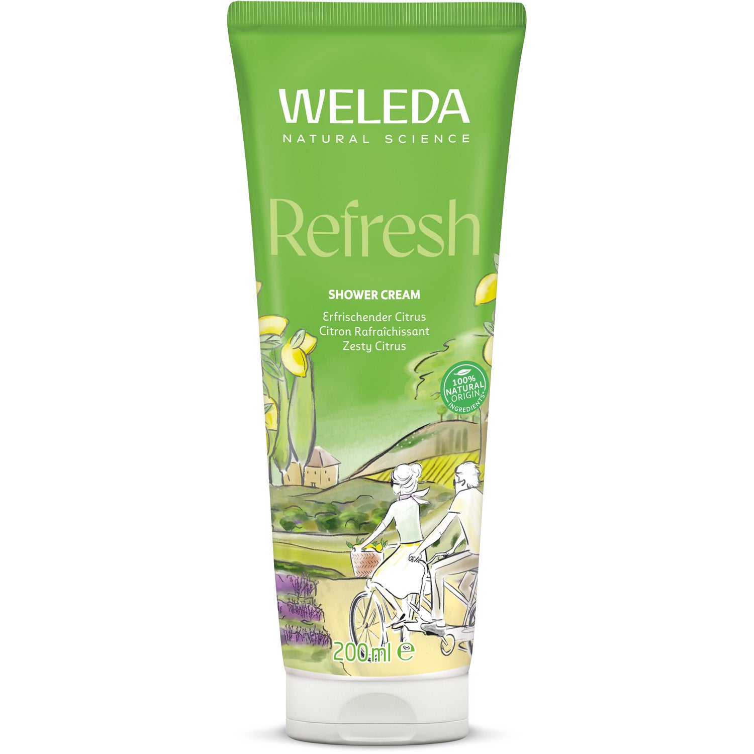 Weleda Citrus Creamy Body Wash - 200 ml billede