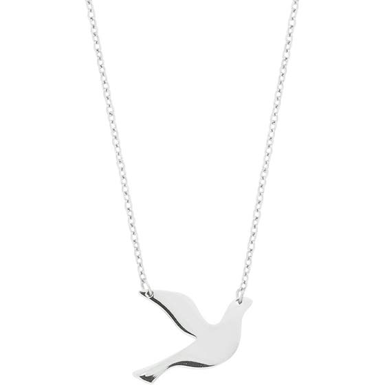 Dove Necklace Steel