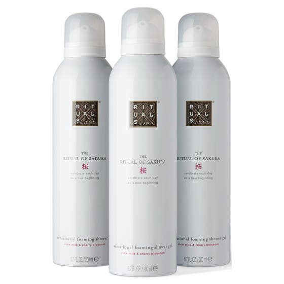 Sakura Shower Foam Value Pack