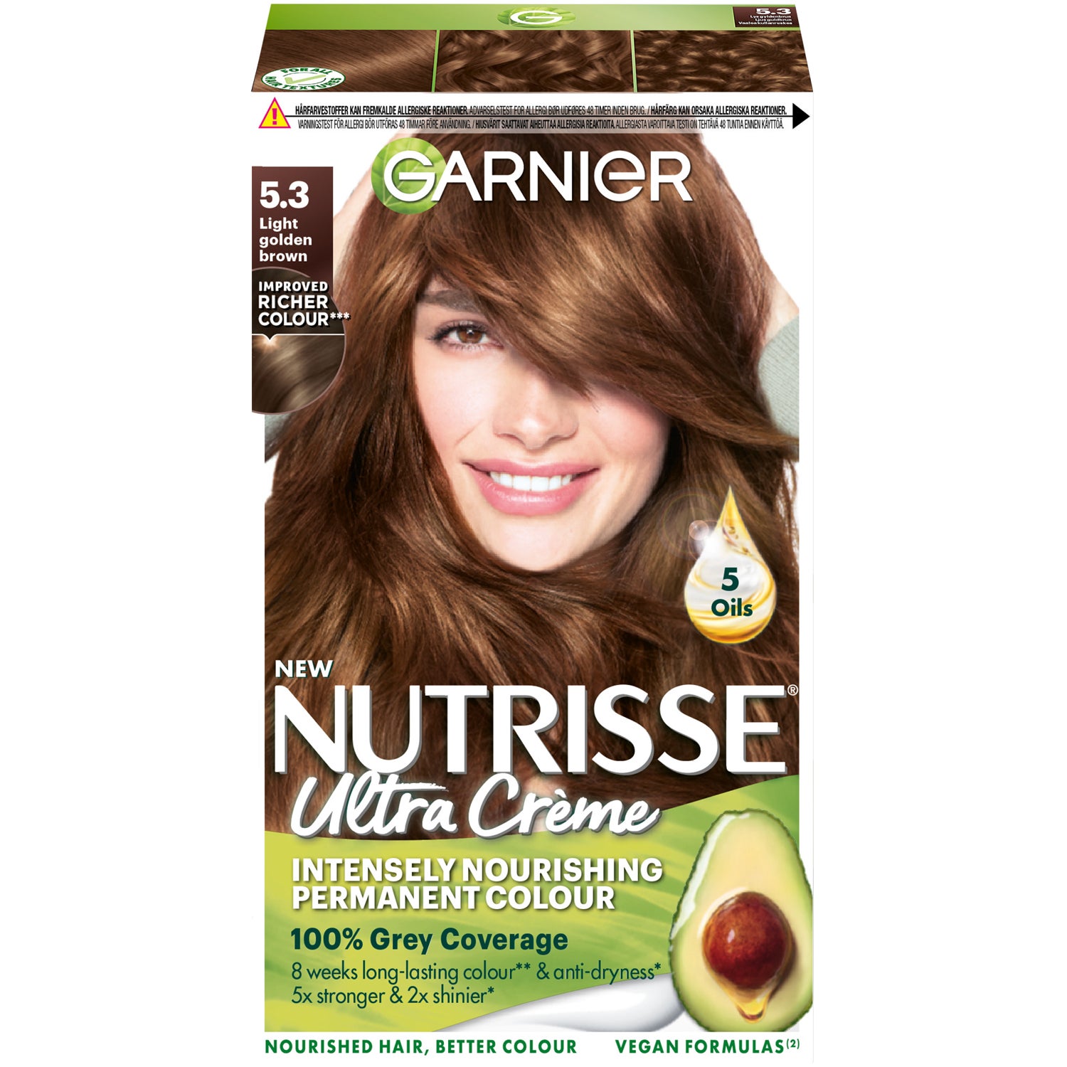 Garnier Nutrisse Cream 5.3 Light Goldenbrown