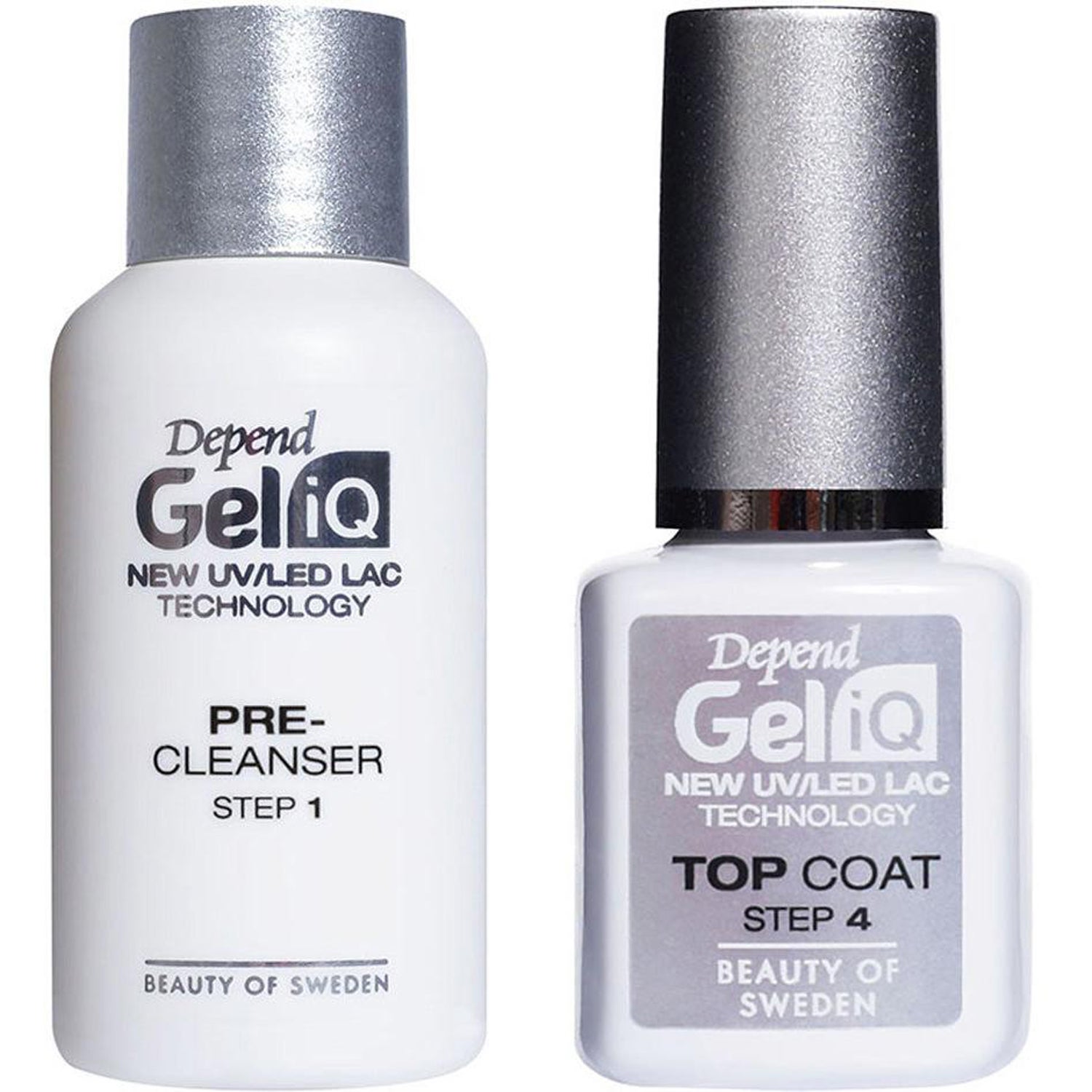 Depend Gel IQ Pre-Cleanser & Top Coat Set