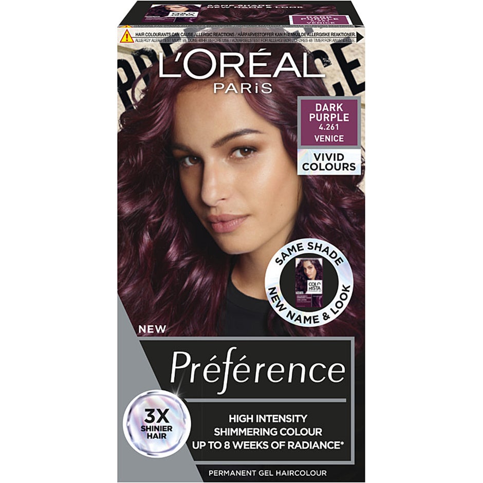 L'Oréal Paris Préférence Vivids Dark Purple 4.261 1 pcs