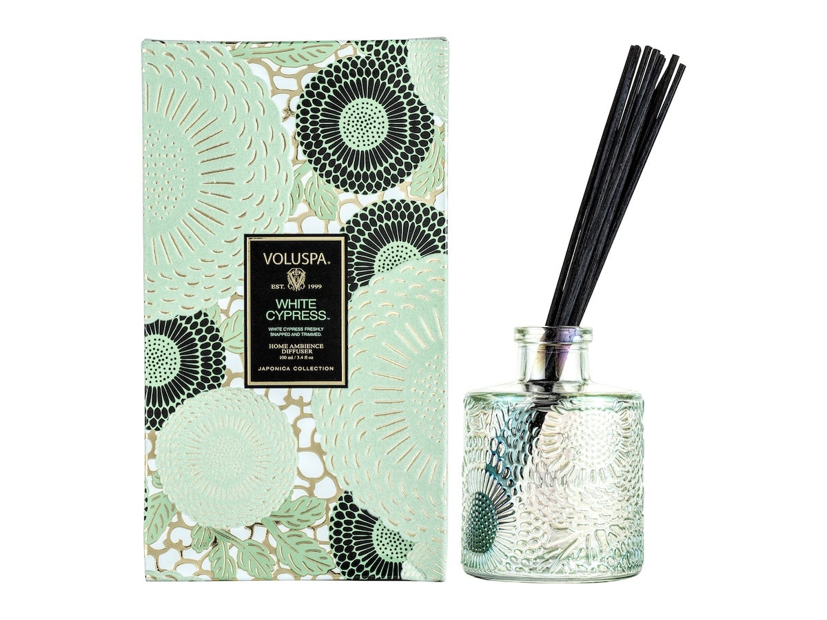 Produktfoto för Voluspa White Cypress Fragrance Sticks - 100 ml