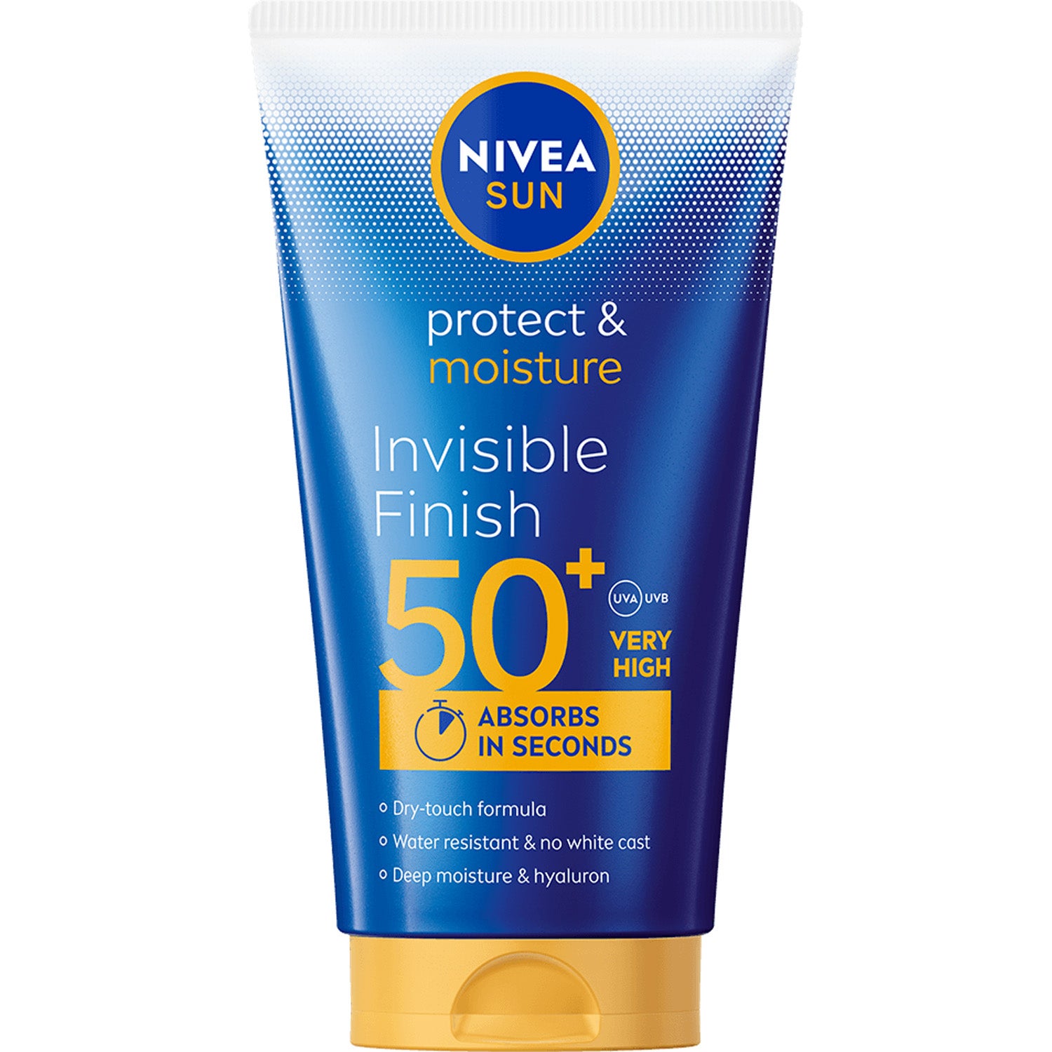 NIVEA Sun Protect & Moisture Invisible Finish Lotion SPF50+ 150 ml billede