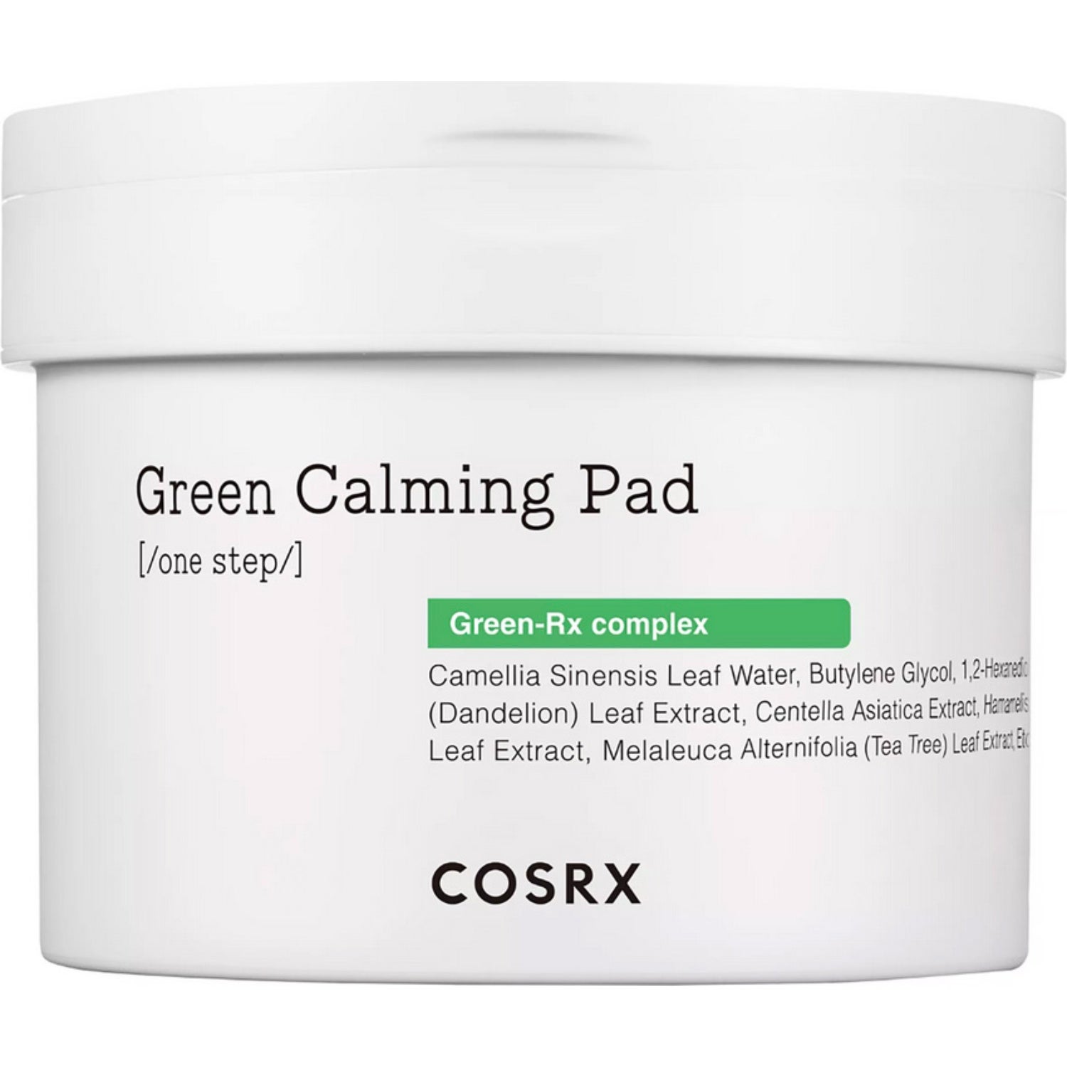 COSRX One Step Green Hero Calming Pad rengöring & peeling dam – bild 7