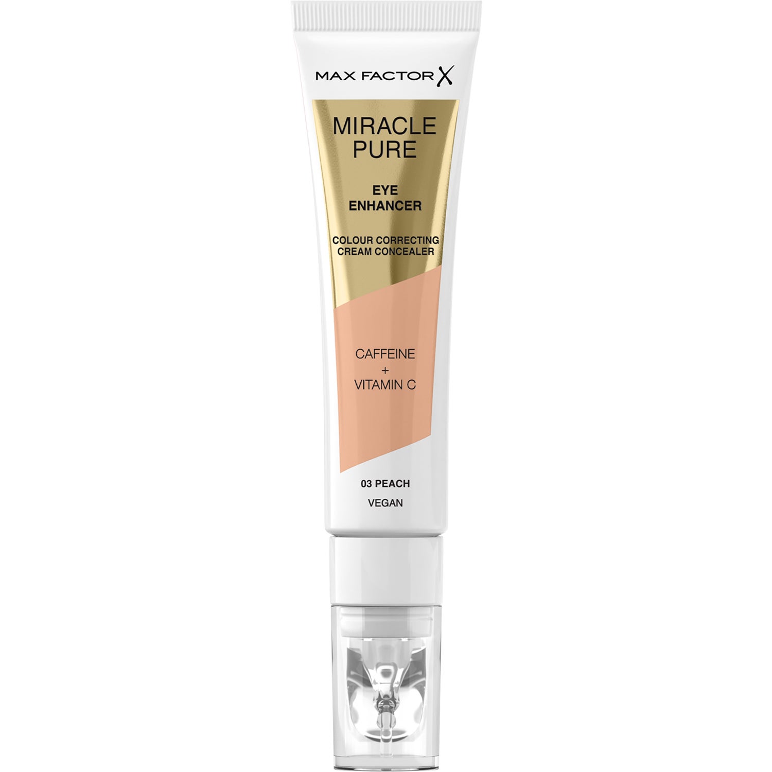 Max Factor Miracle Pure Korrigerande Kräm #03-persika foundation & concealer dam – bild 8