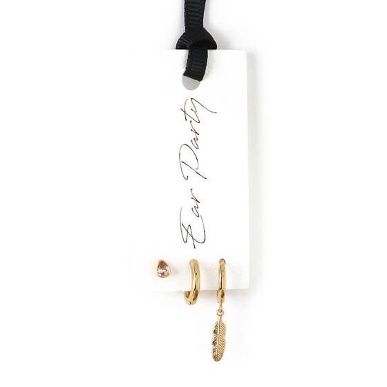 Feather Teardrop Ear Party