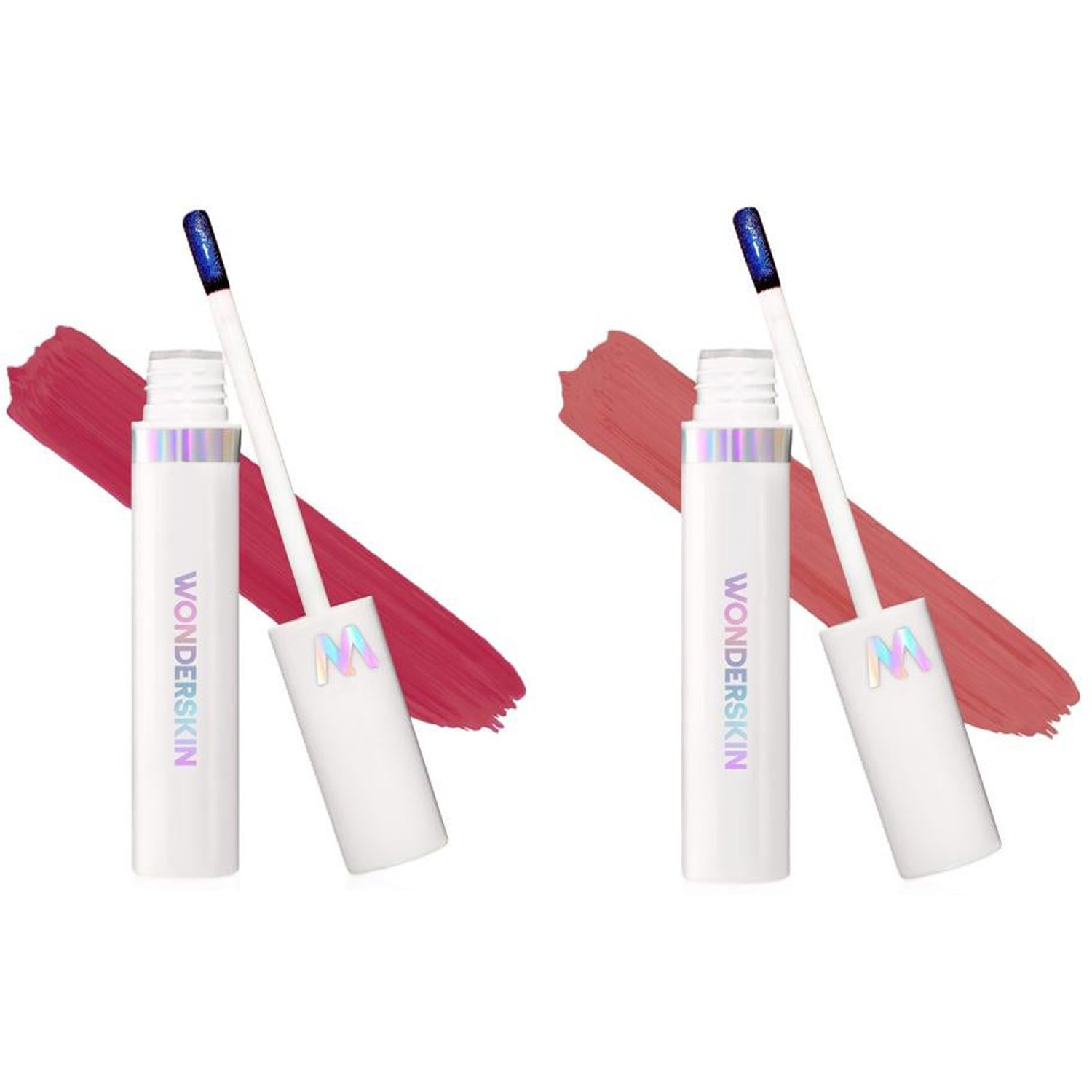 Wonderskin Wonder Blading Lip Stain Masque Toffee & Warm Rose Duo