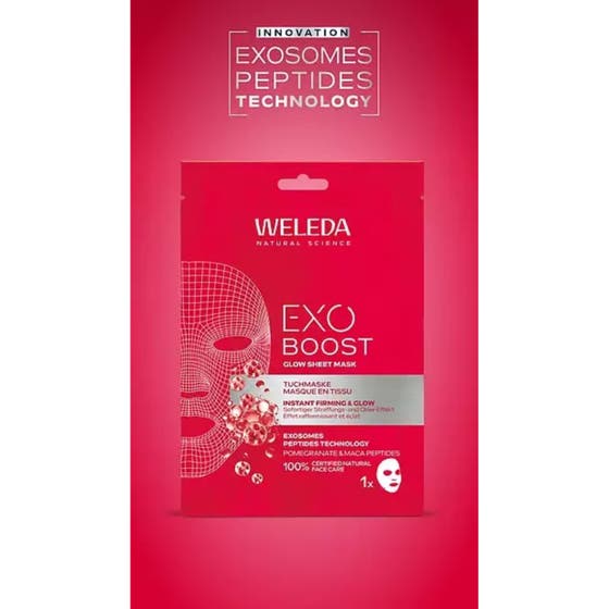 Exo Boost Glow Sheet Mask Pomegranate