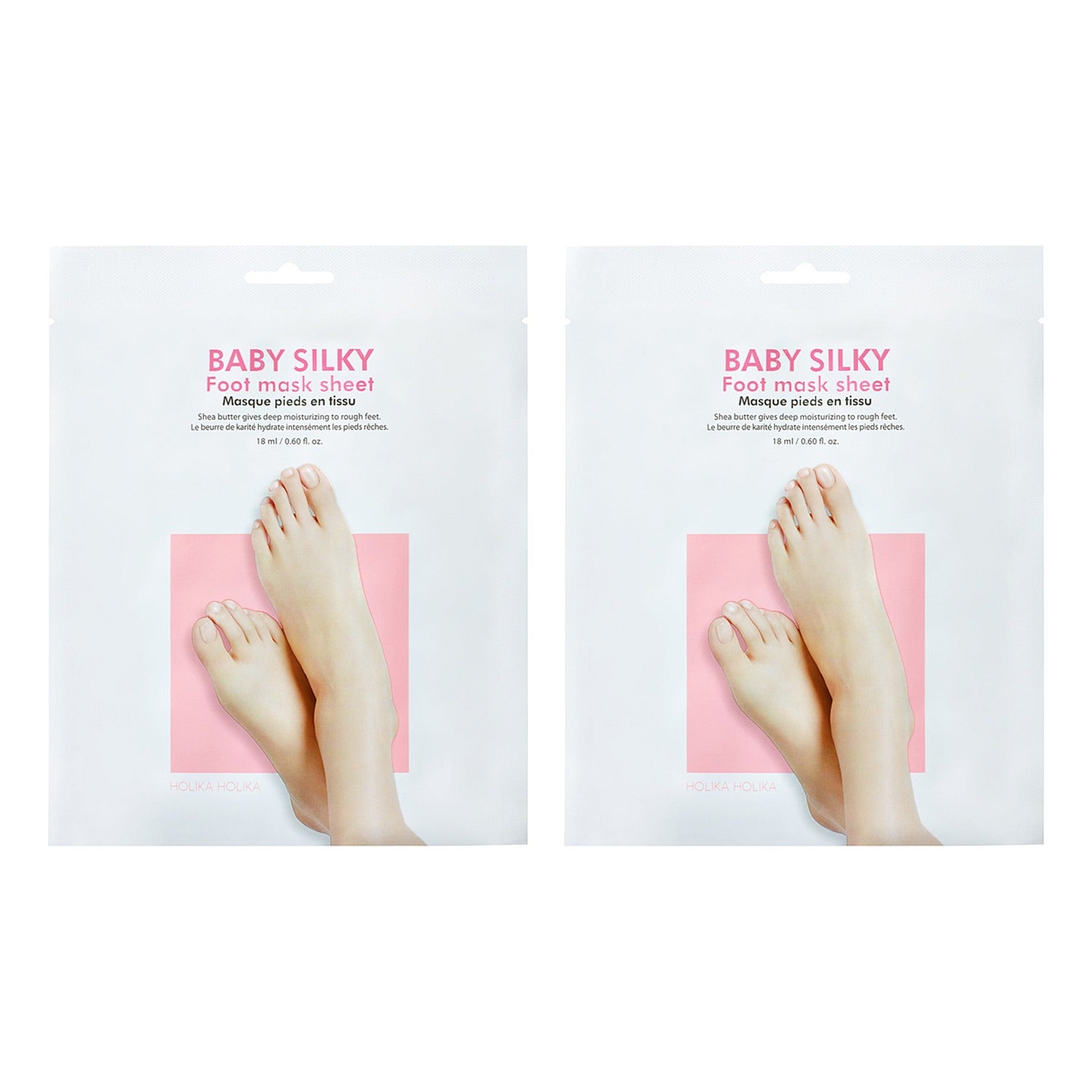 Holika Holika Baby Silky Foot Sheet Mask Duo