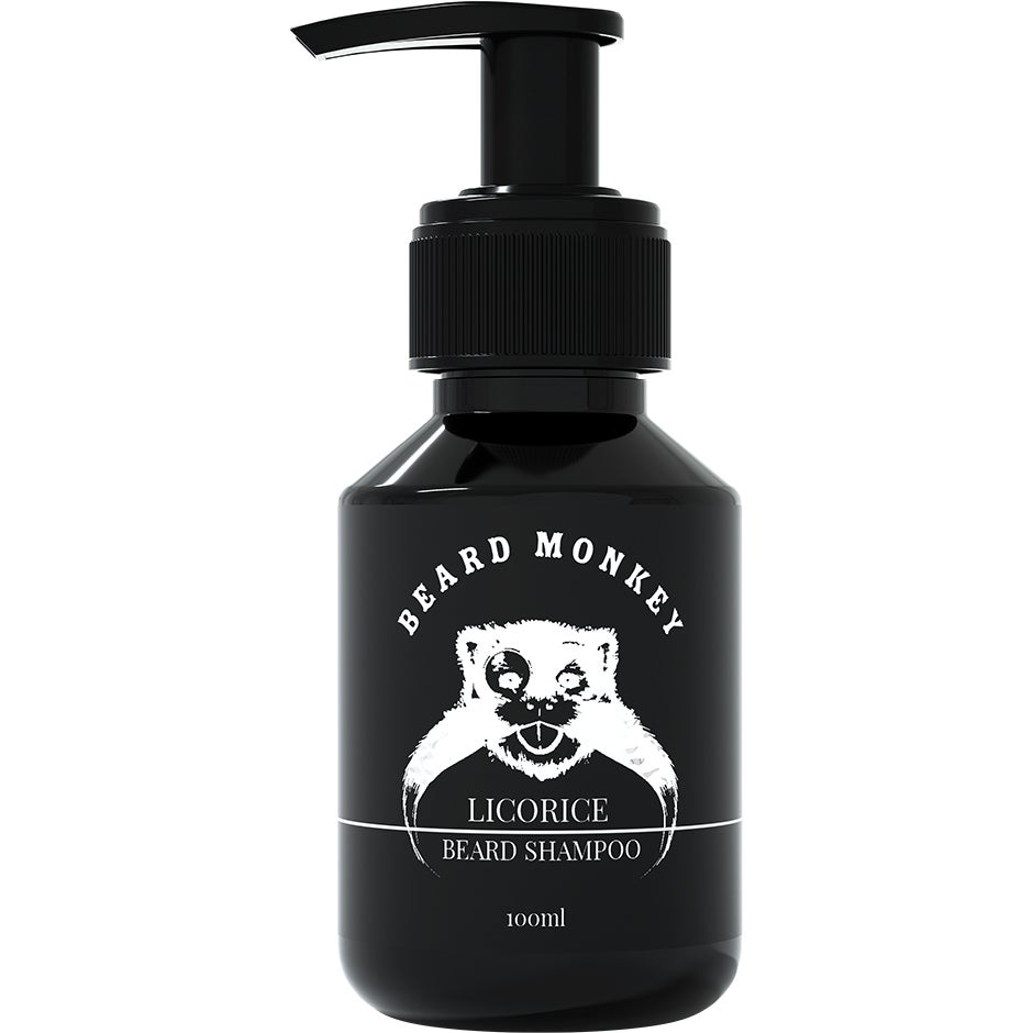 Beard Monkey Licorice Beard Shampoo rakning & skäggvård herr