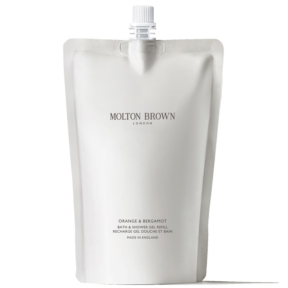 Molton Brown Orange & Bergamot Bath & Shower Gel Refill Pouch 400 ml billede