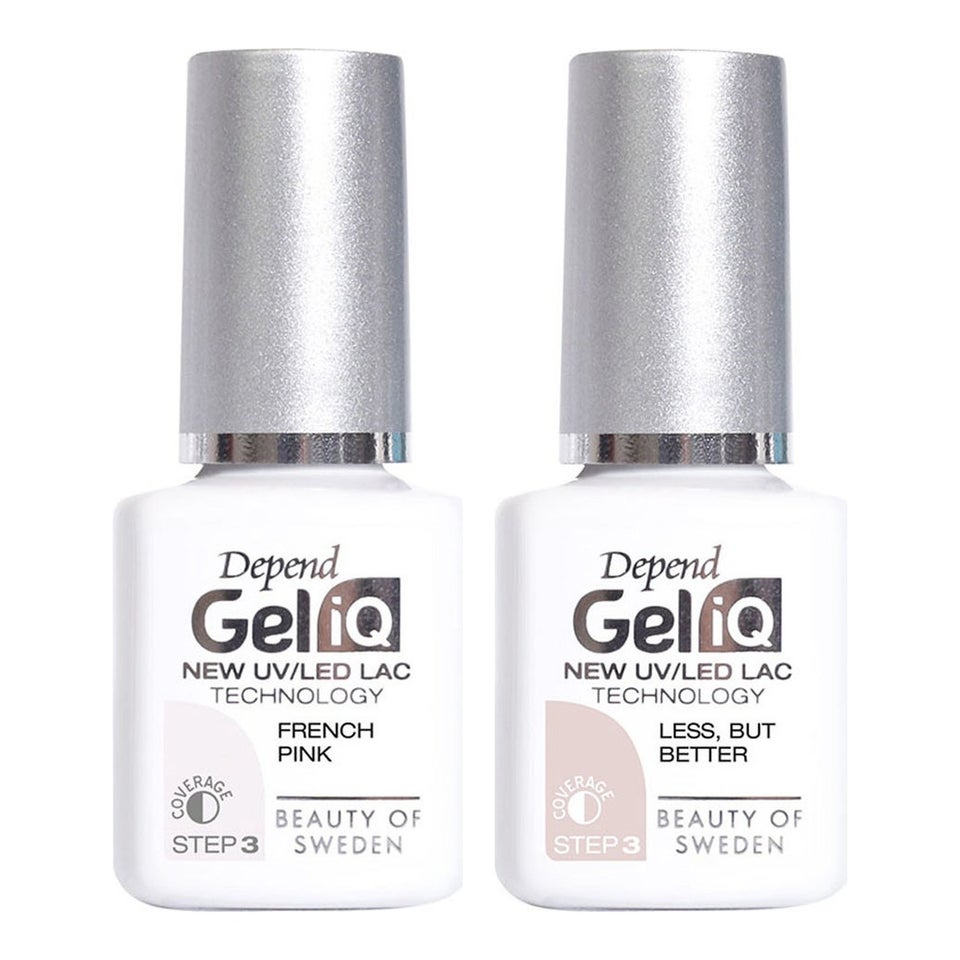 Gel IQ Pink Set French Pink & Less, But Better