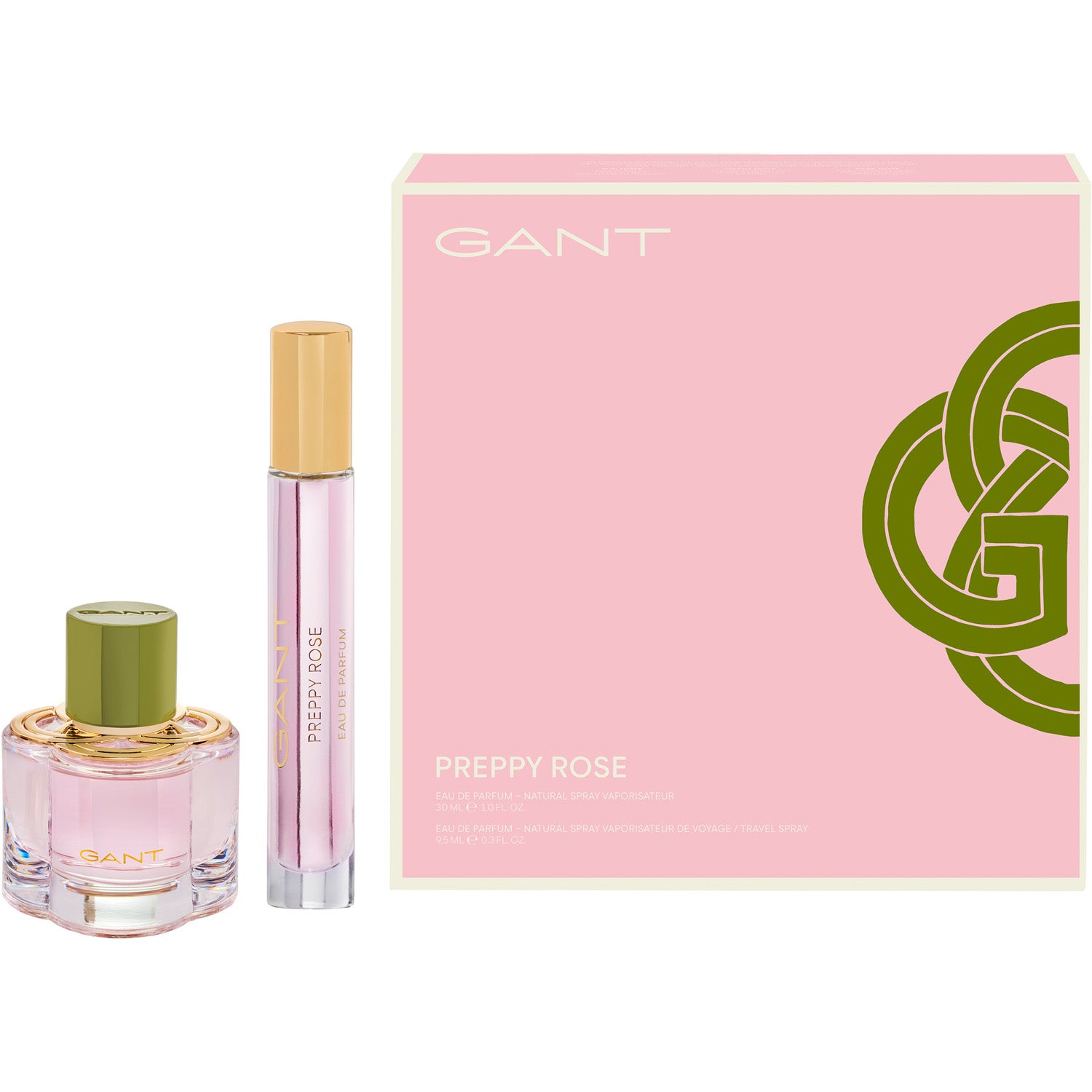 GANT Preppy Rose Gift Set Eau de Parfum 30 ml + Travel Spray 9,5 ml - 1 pcs