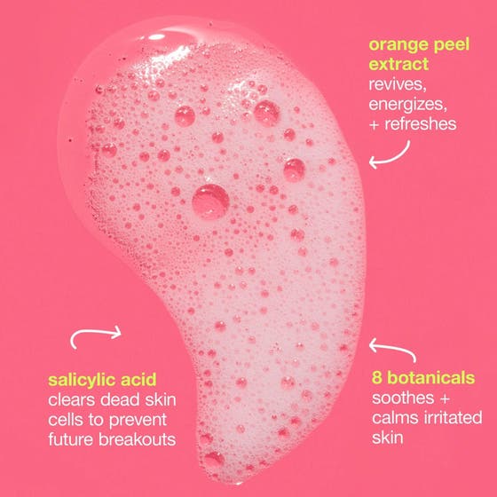 Dermalogica Clear Start Foaming Wash bubblig skumrengöring med salicylsyra och apelsinskal som motverkar orenheter.