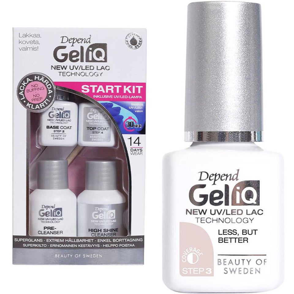 Gel iQ Startkit & Less But Better Gel iQ