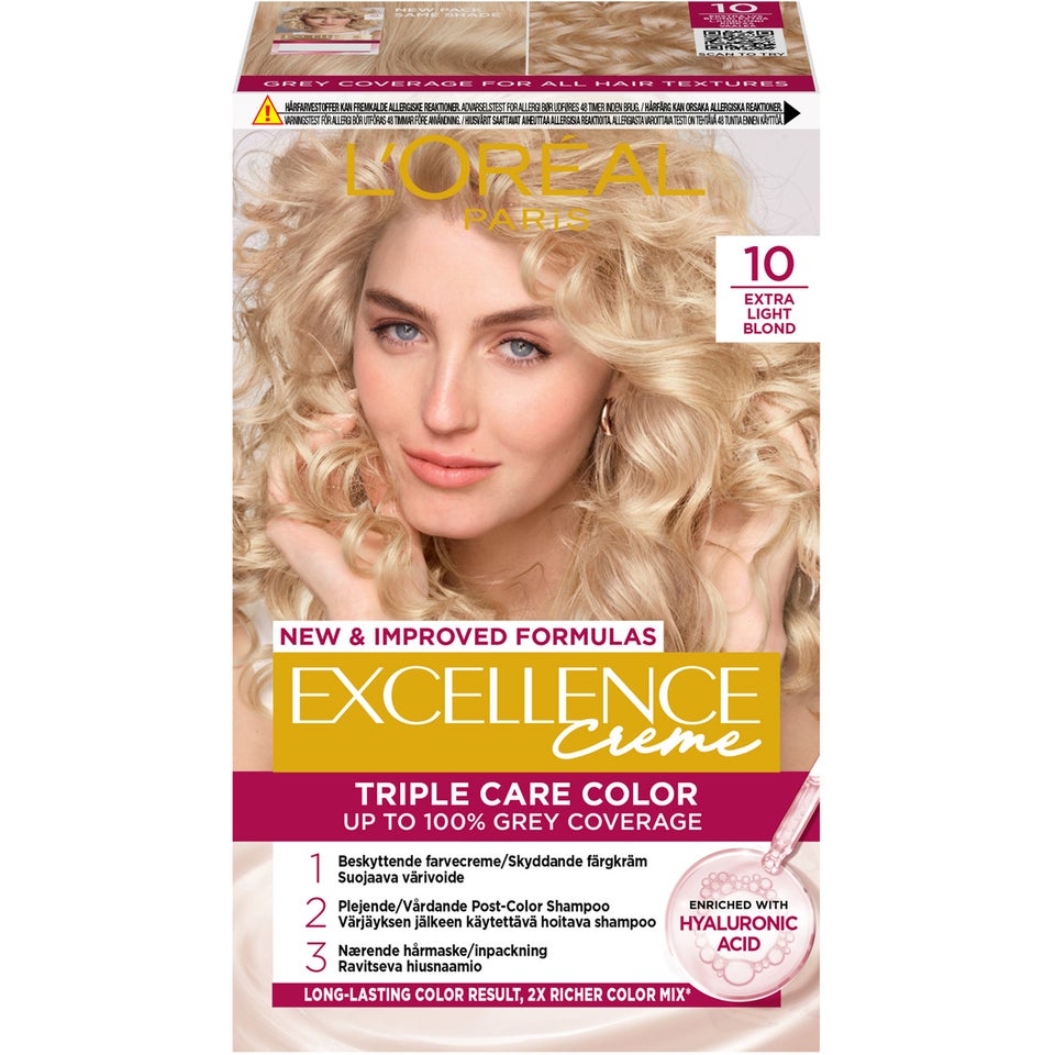 Excellence Crème 10 Extra Ljusblond 1 pcs