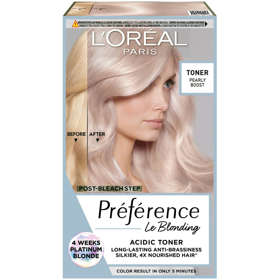 Préférence Le Blonding Acidic Hair Toner 02 Pearly Boost 1 pcs