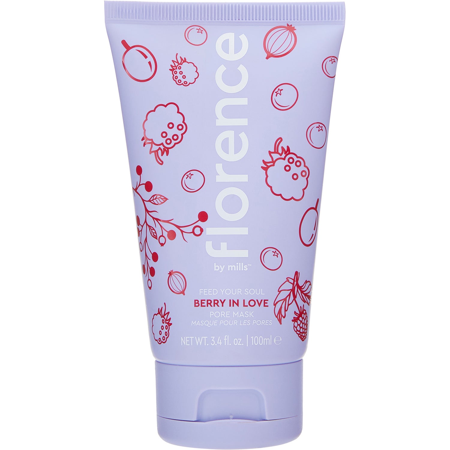 Produktfoto för Florence by Mills Feed Your Soul Berry In Love Pore Mask 100 ml