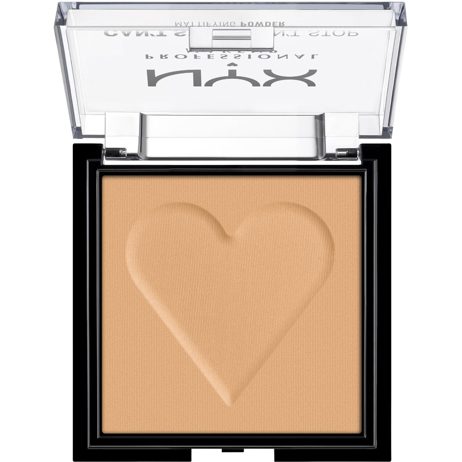 NYX Professional Makeup Can’t Stop Won’t Stop Mattifying Powder puder, rouge & highlighter dam – bild 6