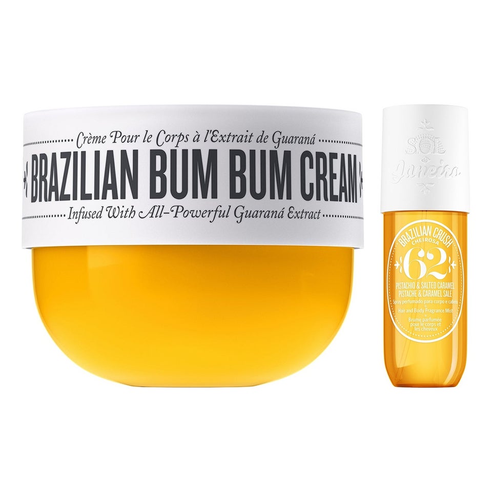 Brazilian Set Bum Bum Cream 240 ml + Crush Body Mist