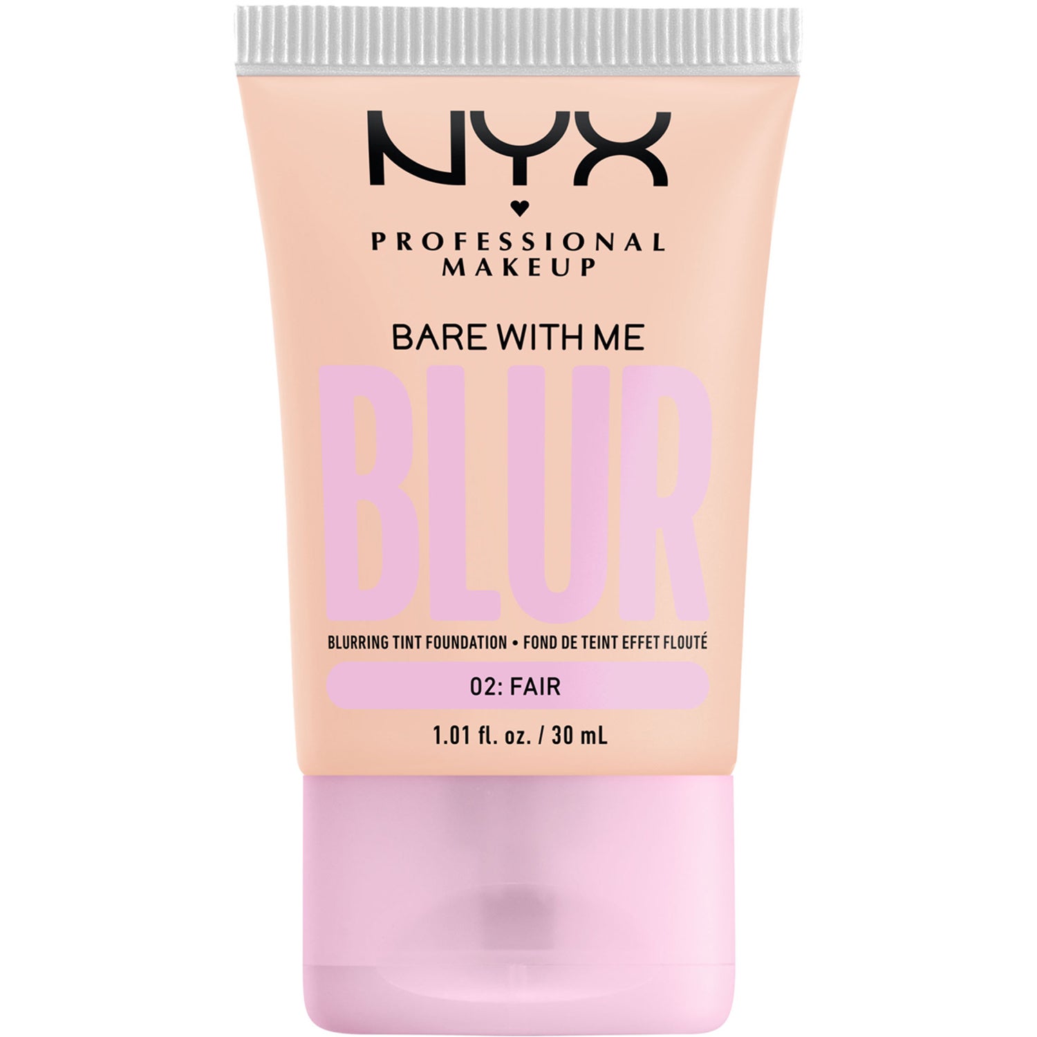 NYX Professional Makeup Bare With Me Blur Tint Foundation 02 Fair 30 ml