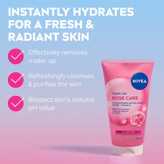 Rose Care Micellar Face Wash