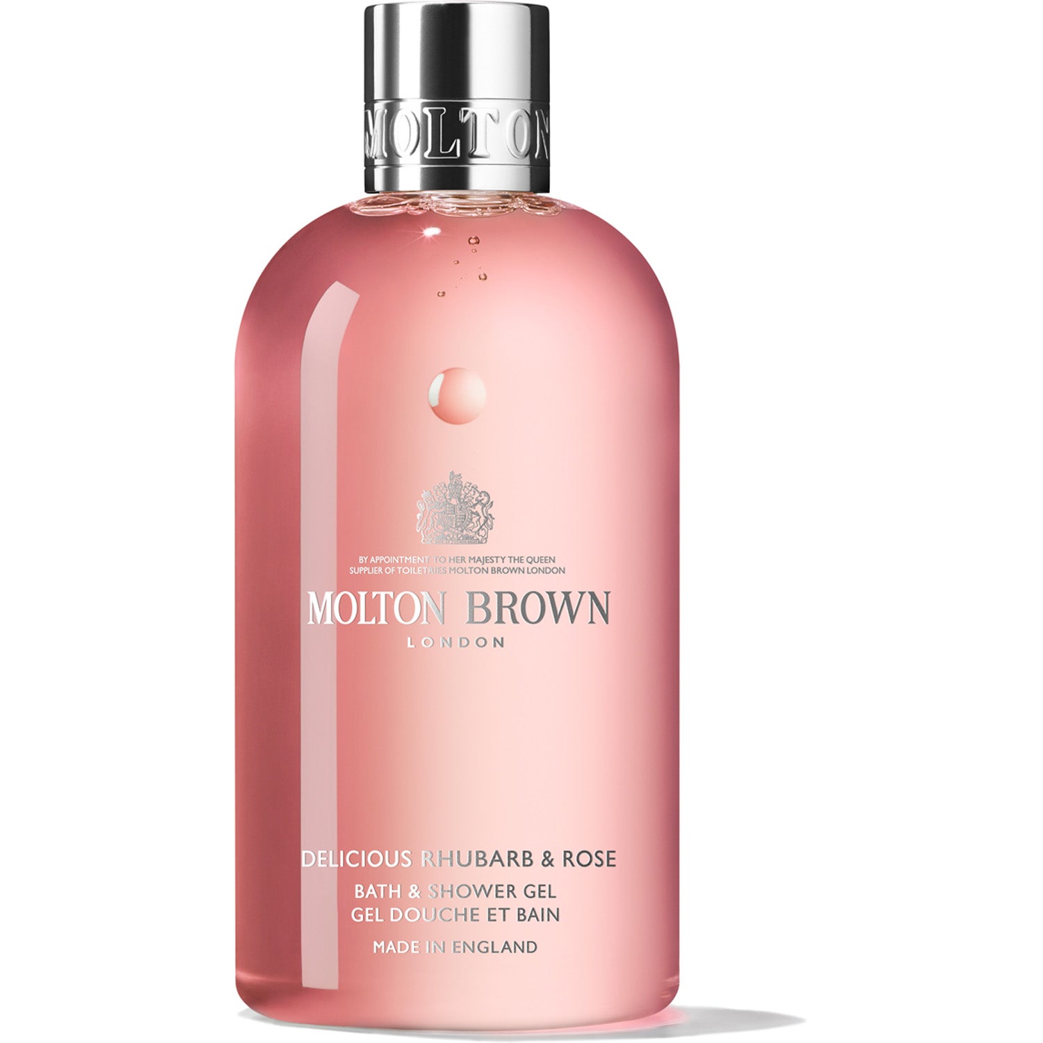 Molton Brown Delicious Rhubarb & Rose Bath & Shower Gel, - 300 ml