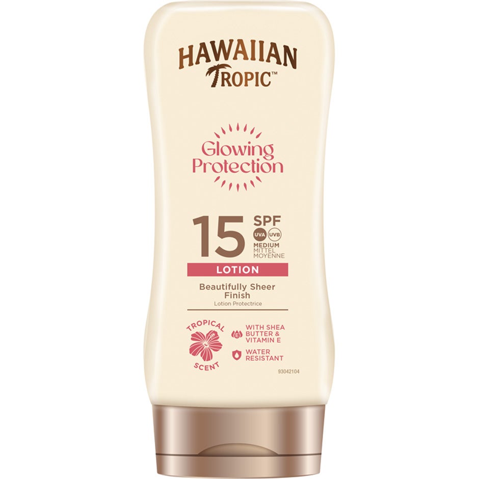 Hawaiian tropic satin protection sun lotion ultra radiance SPF15 medium 180ml