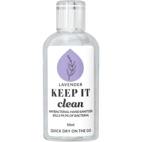 Antibacterial Hand Sanitizer Lavender