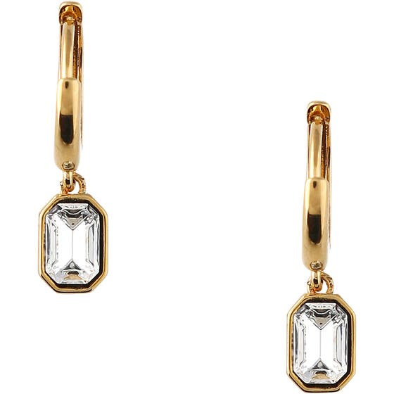 Crystal Huggie Hoops Earrings