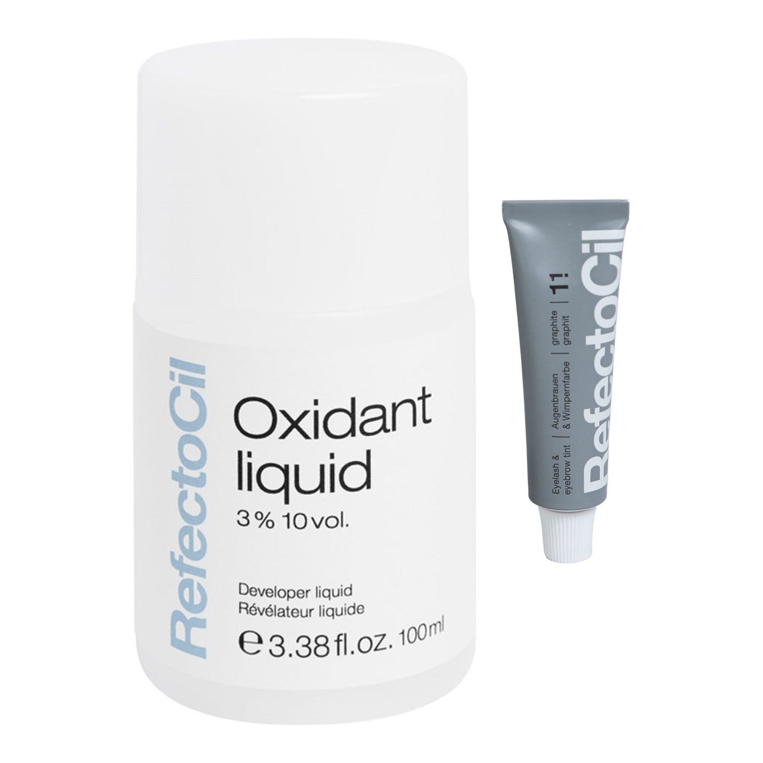 RefectoCil Eyebrow Color & Oxidant 3% Liquid Graphite