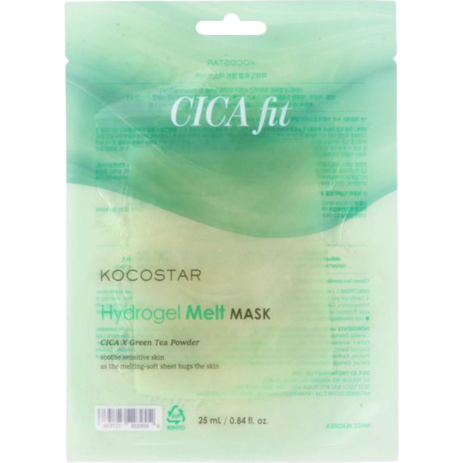 Kocostar Hydrogel Melt Mask Cica Fit 1 pc