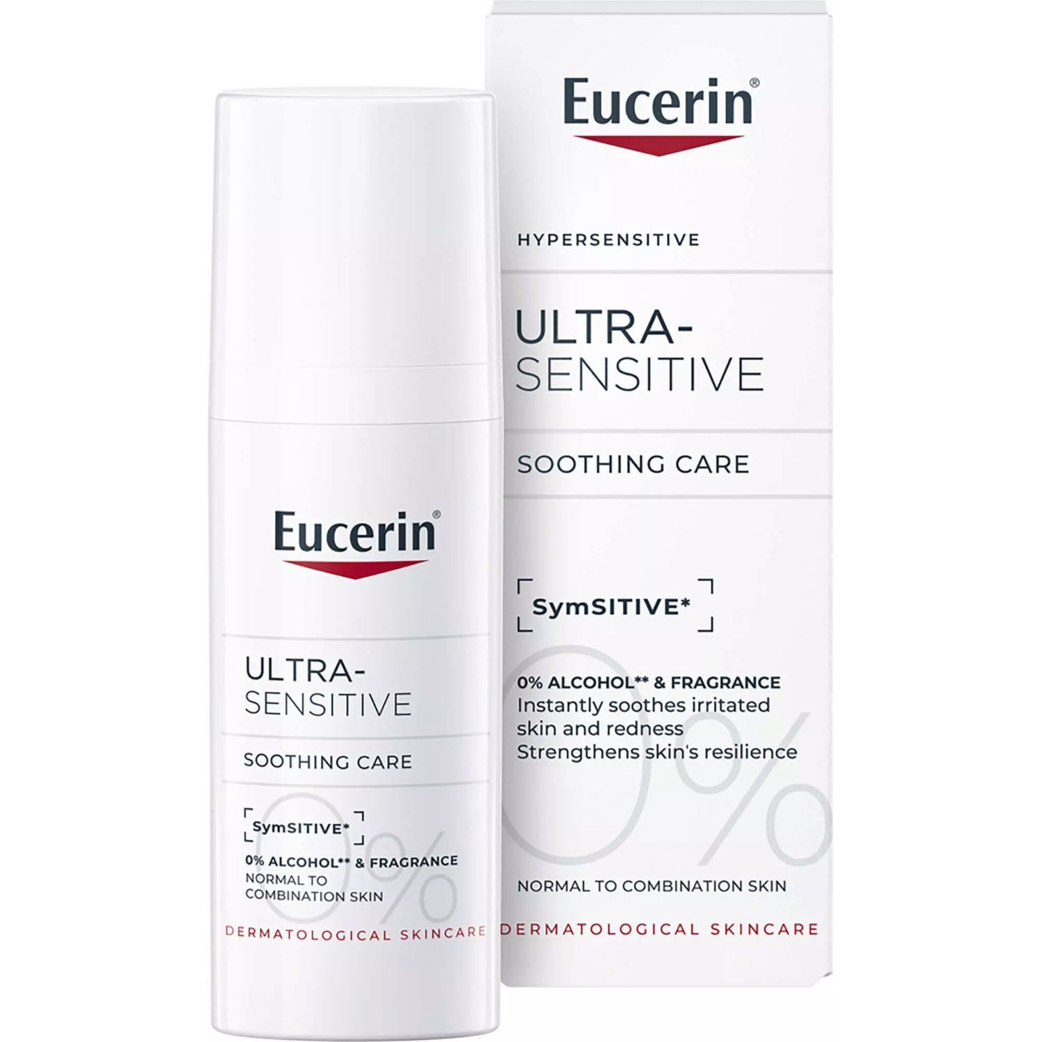 Eucerin UltraSensitive Soothing Care Normal to Combination Skin ansiktskräm & serum herr