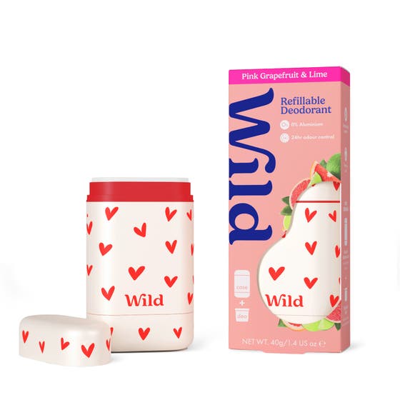 Deo Stick Heart Case Pink Grapefruit Lime