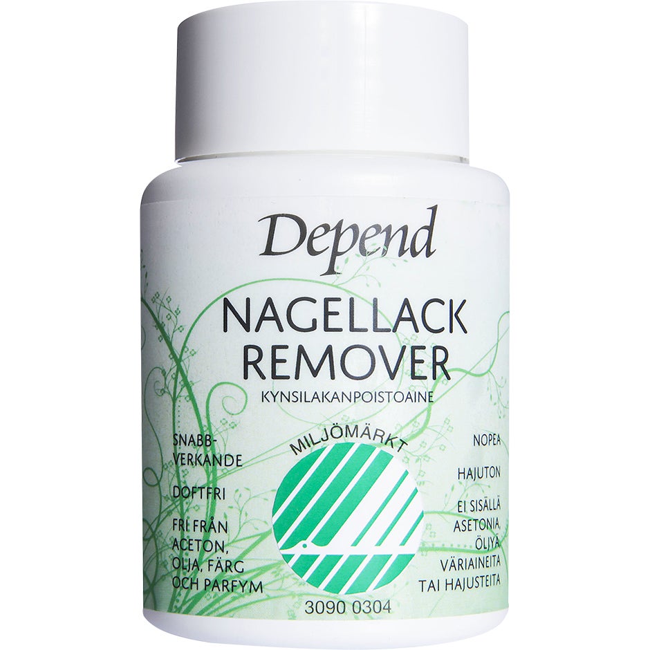 Depend Ecolabelled Svanen Remover Dip-In, Dip-In 75 ml Depend Nagellacksborttagning