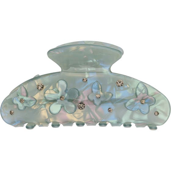 Flower & Butterfly Hair Claw