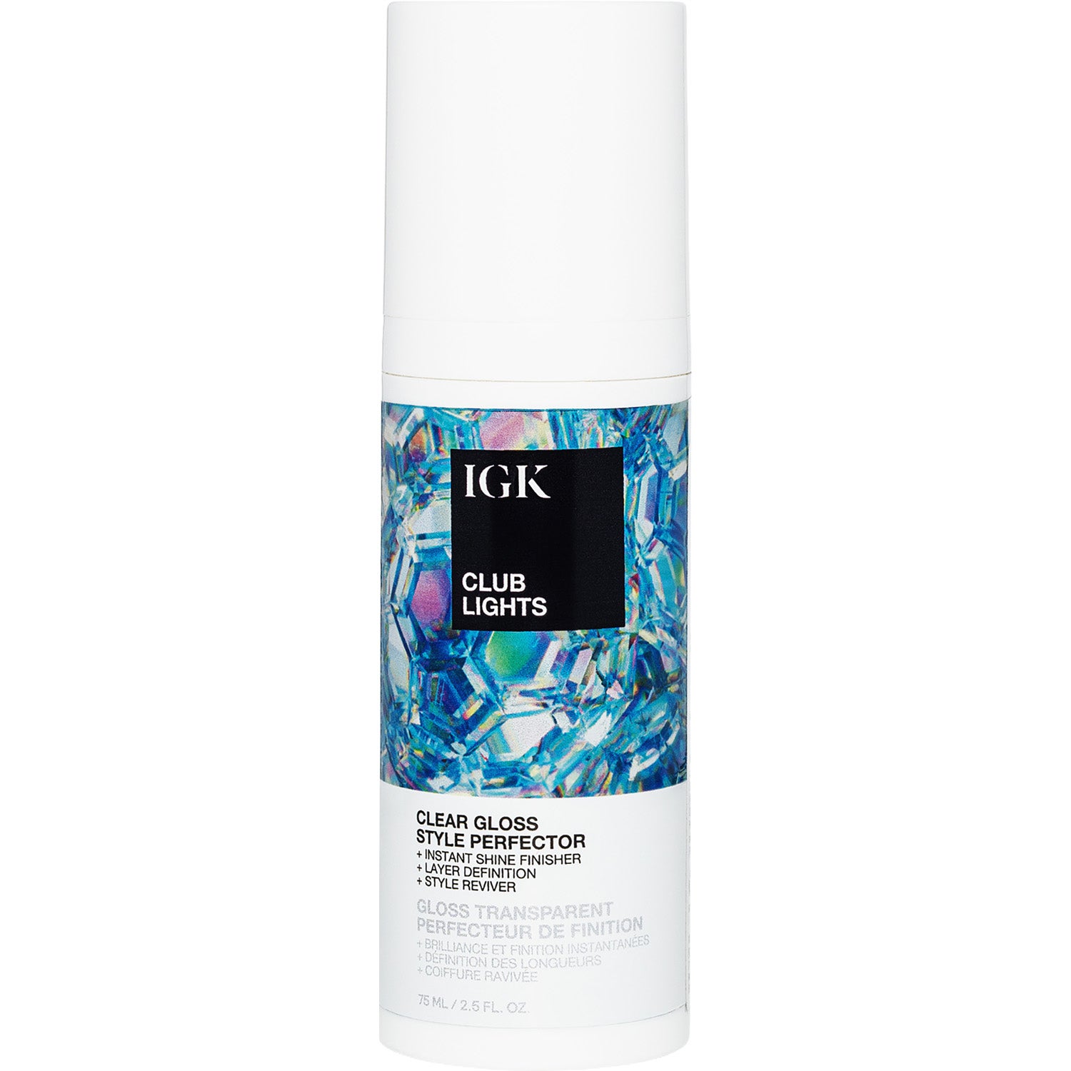 IGK Club Lights Clear Gloss Style Perfector 75 ml billede