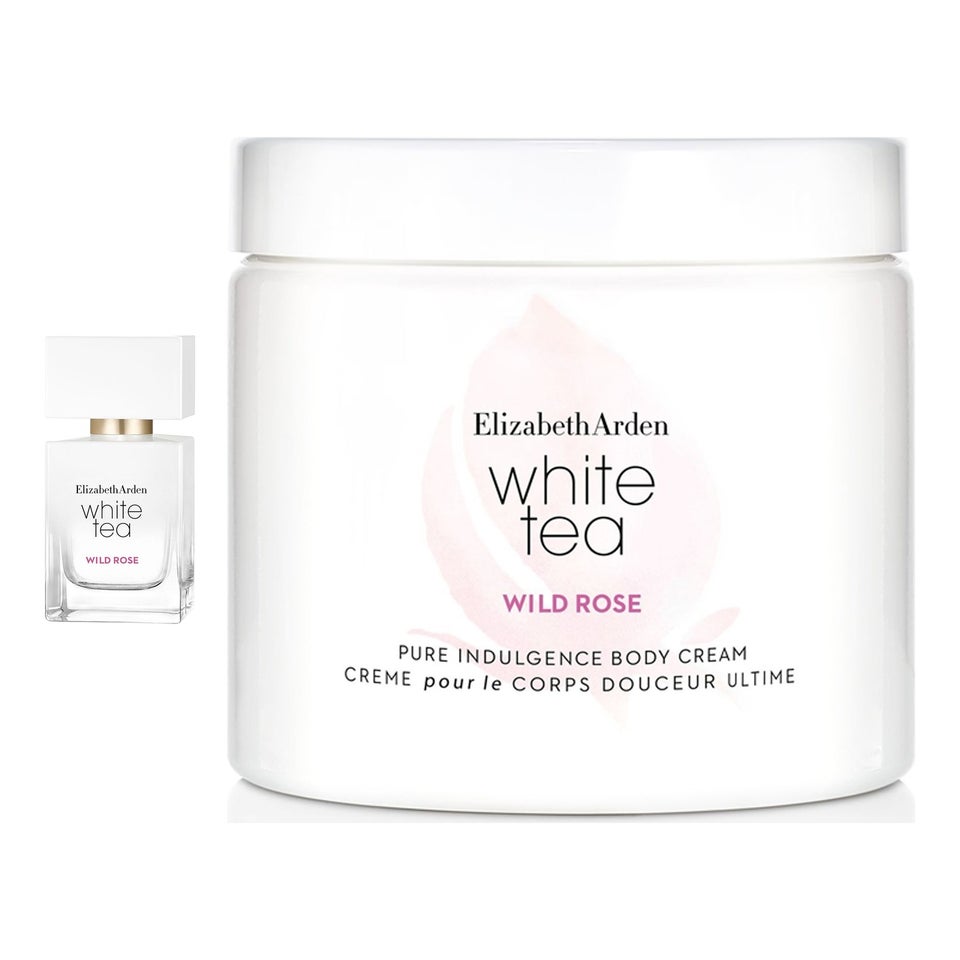 White Tea Wild Rose Set EdT 30ml, Body Cream