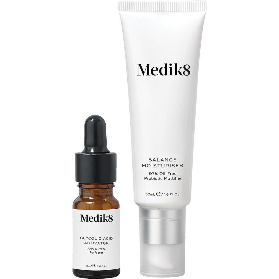 Medik8 Balance Moisturiser with Glycolic Acid Activator 50 + 5 ml